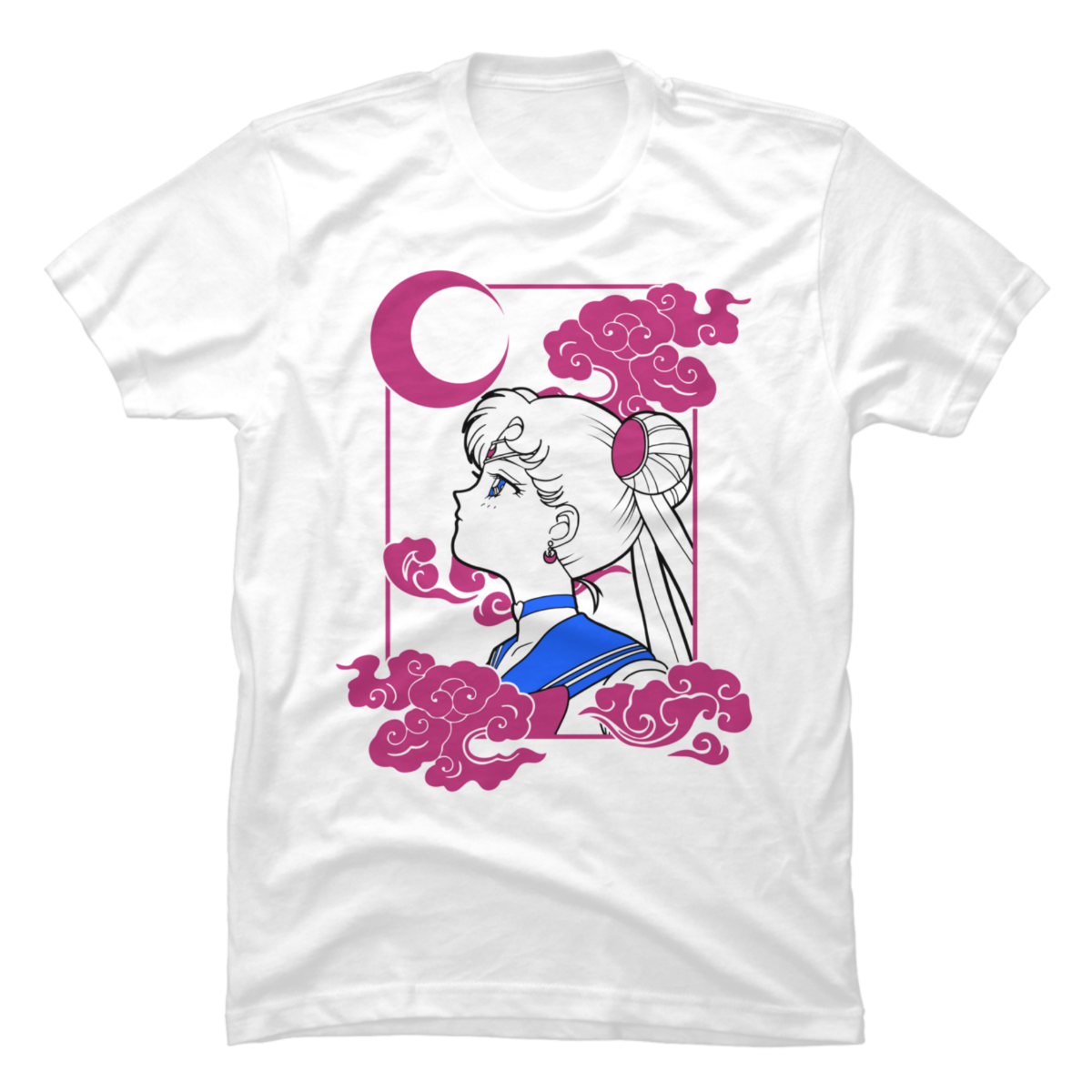 sailor moon t shirt mens